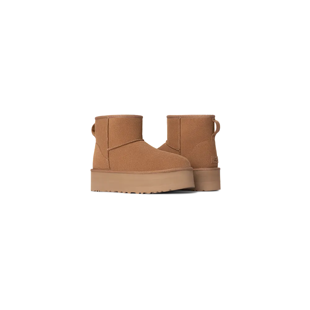 Botte Classic Mini à plateforme Chestnut vue 3