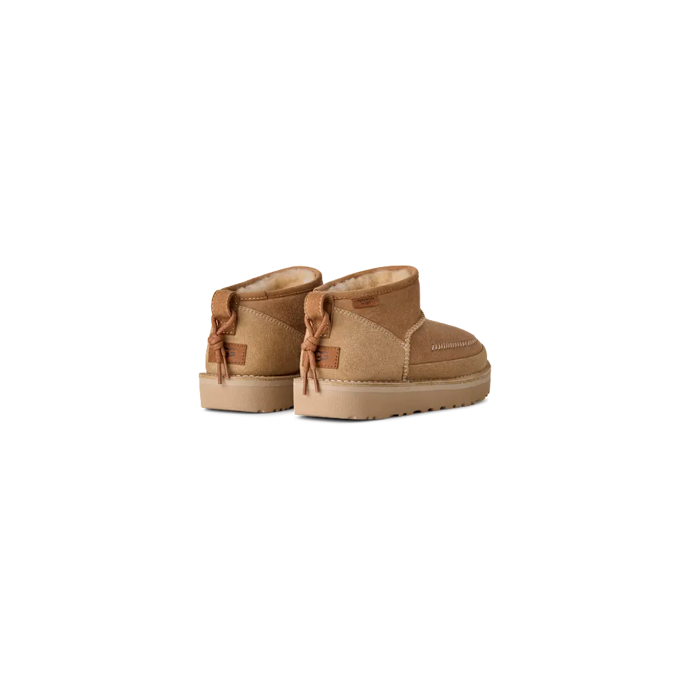 Unisexe Botte Classic Ultra Mini Crafted Regenerate Sand vue 4
