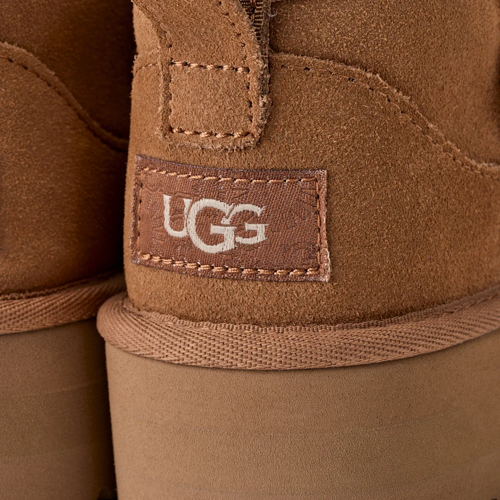 Botte Classic Ultra Mini à plateforme Chestnut vue 5