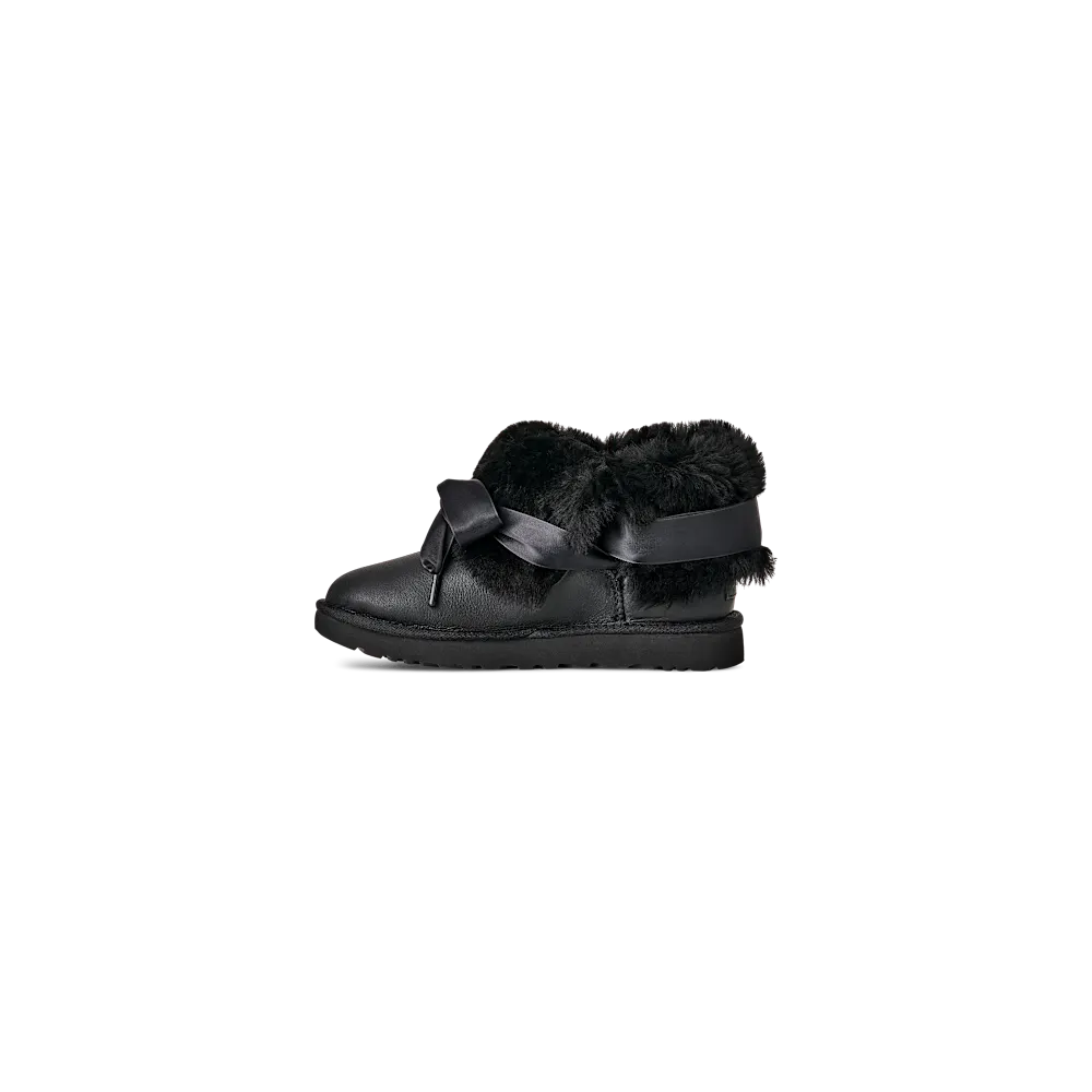 Botte en cuir Classic Bailey Tie Black vue 3