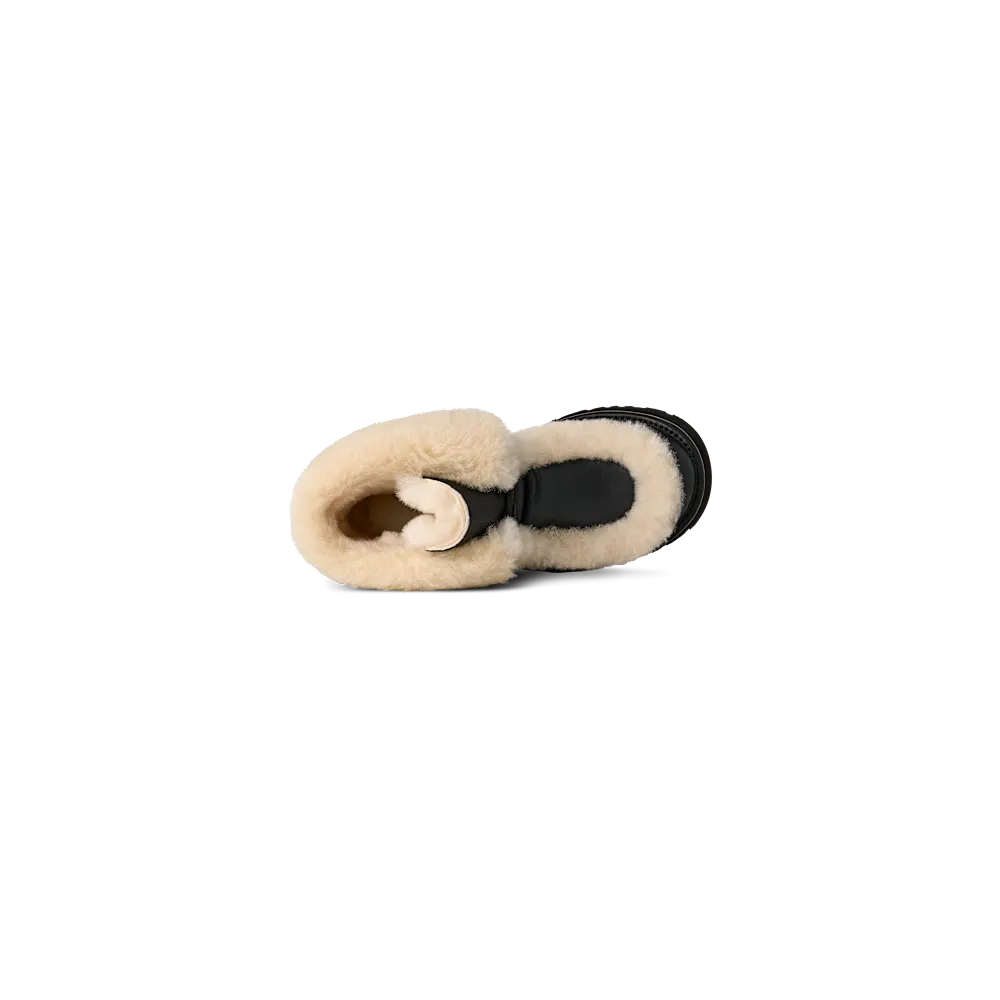 Botte en cuir à lacets Classic Esmee Black vue 6