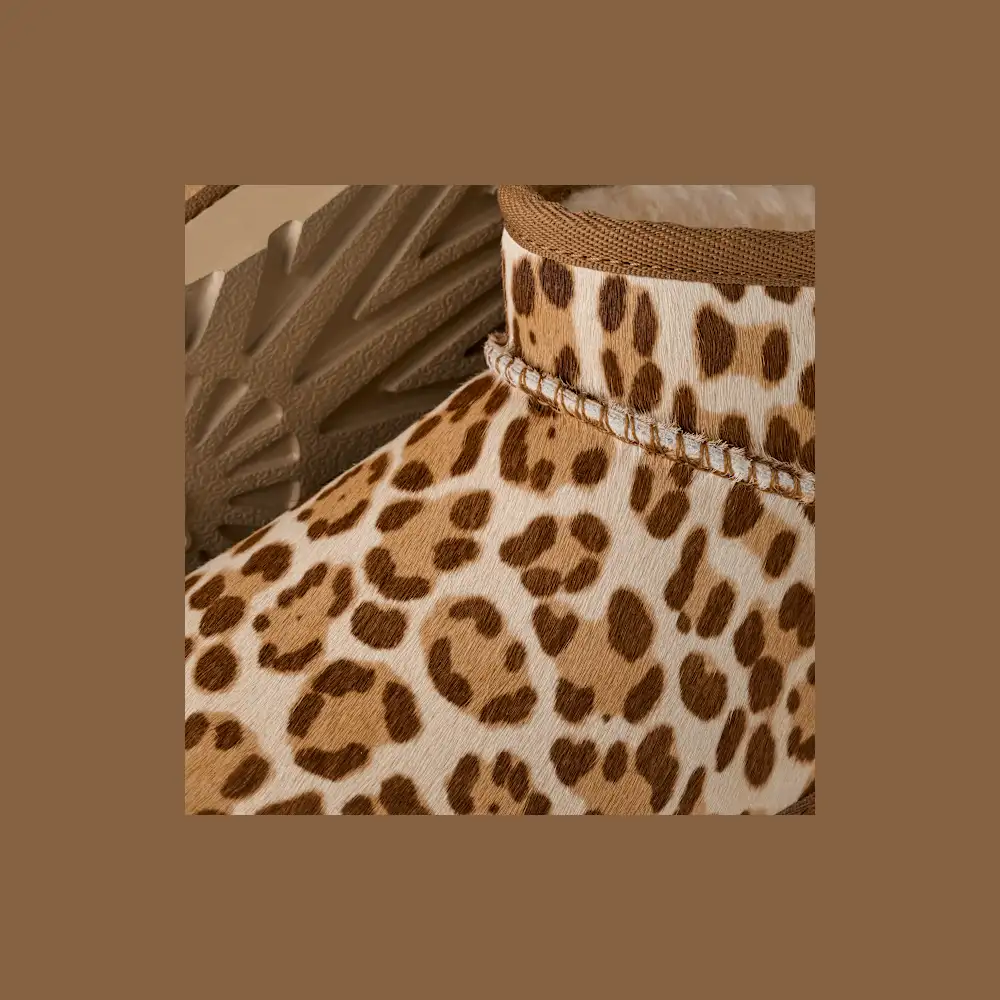 Botte Classic Ultra Mini Plains Felicity Leopard Jasmine vue 5