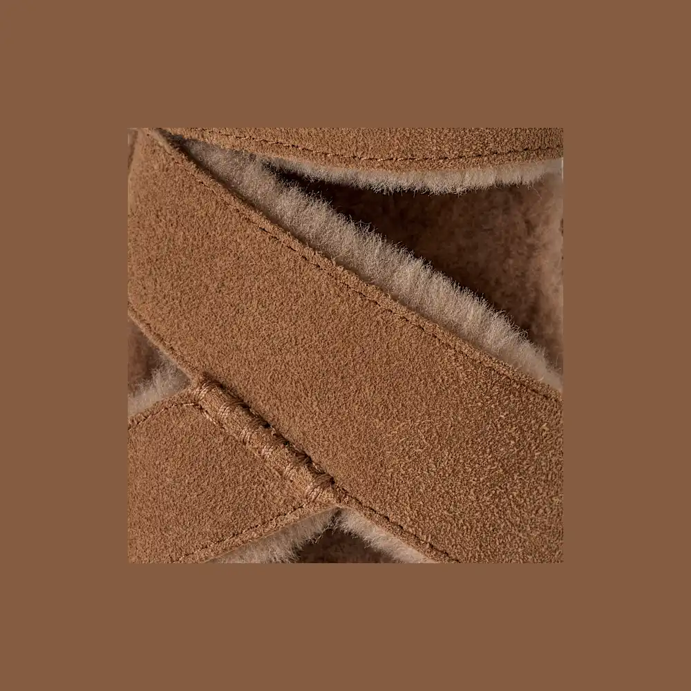 Mule Greenport à lanière croisée Chestnut vue 5