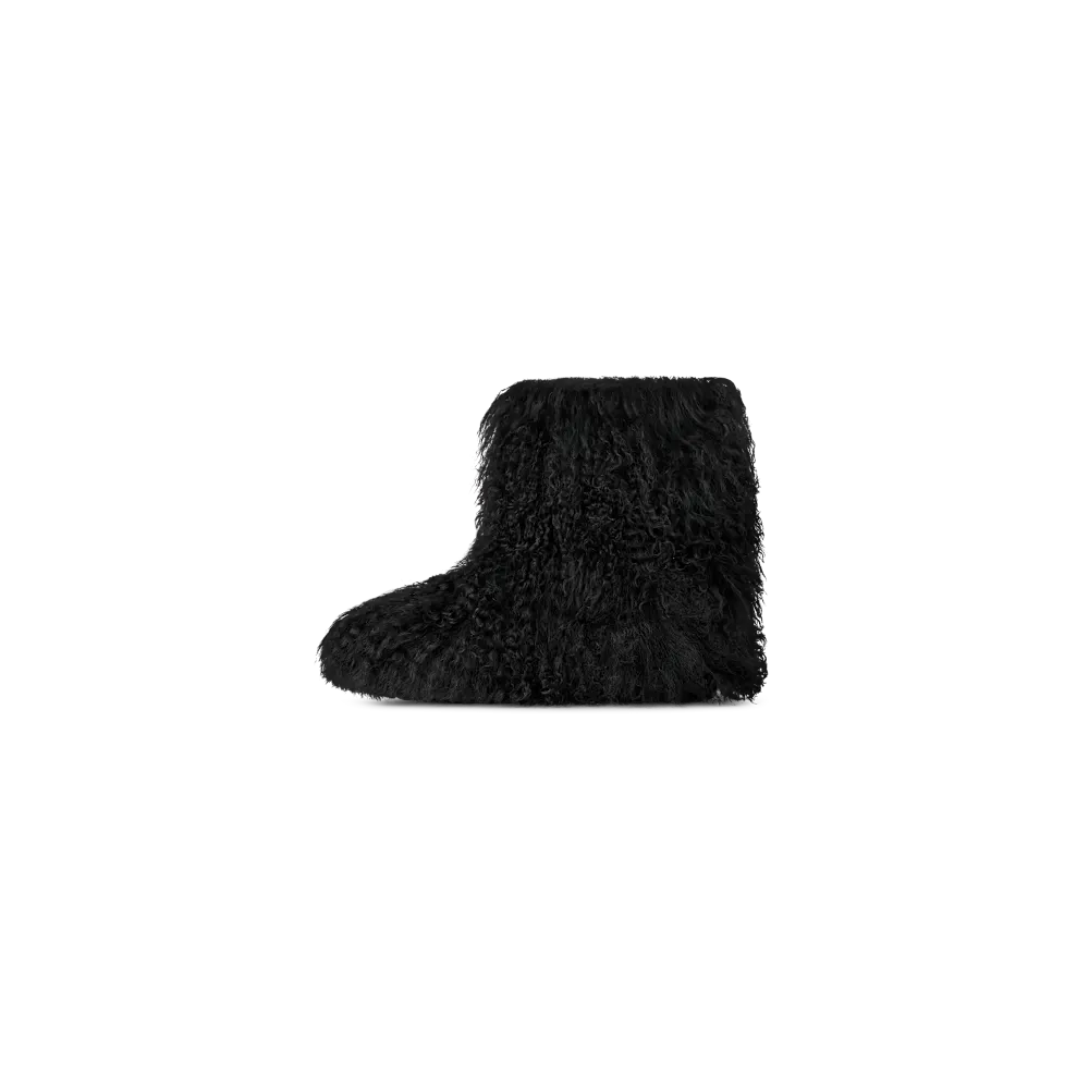 Classic Short Fluff Momma Boot Black vue 3