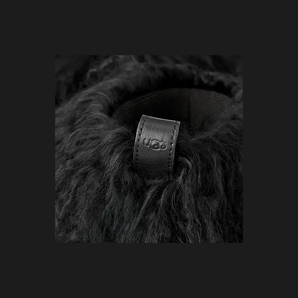 Classic Short Fluff Momma Boot Black vue 5