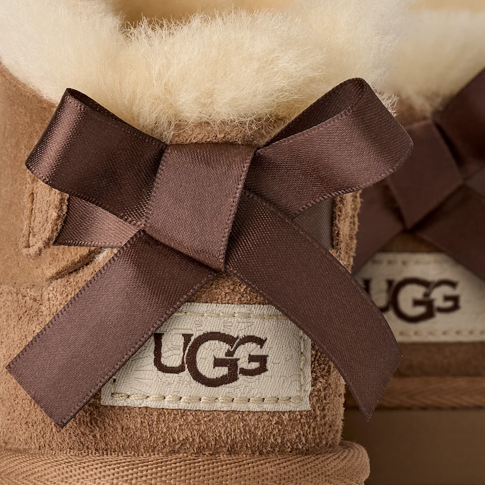 Botte Ultra Mini Bailey Bow Chestnut vue 5