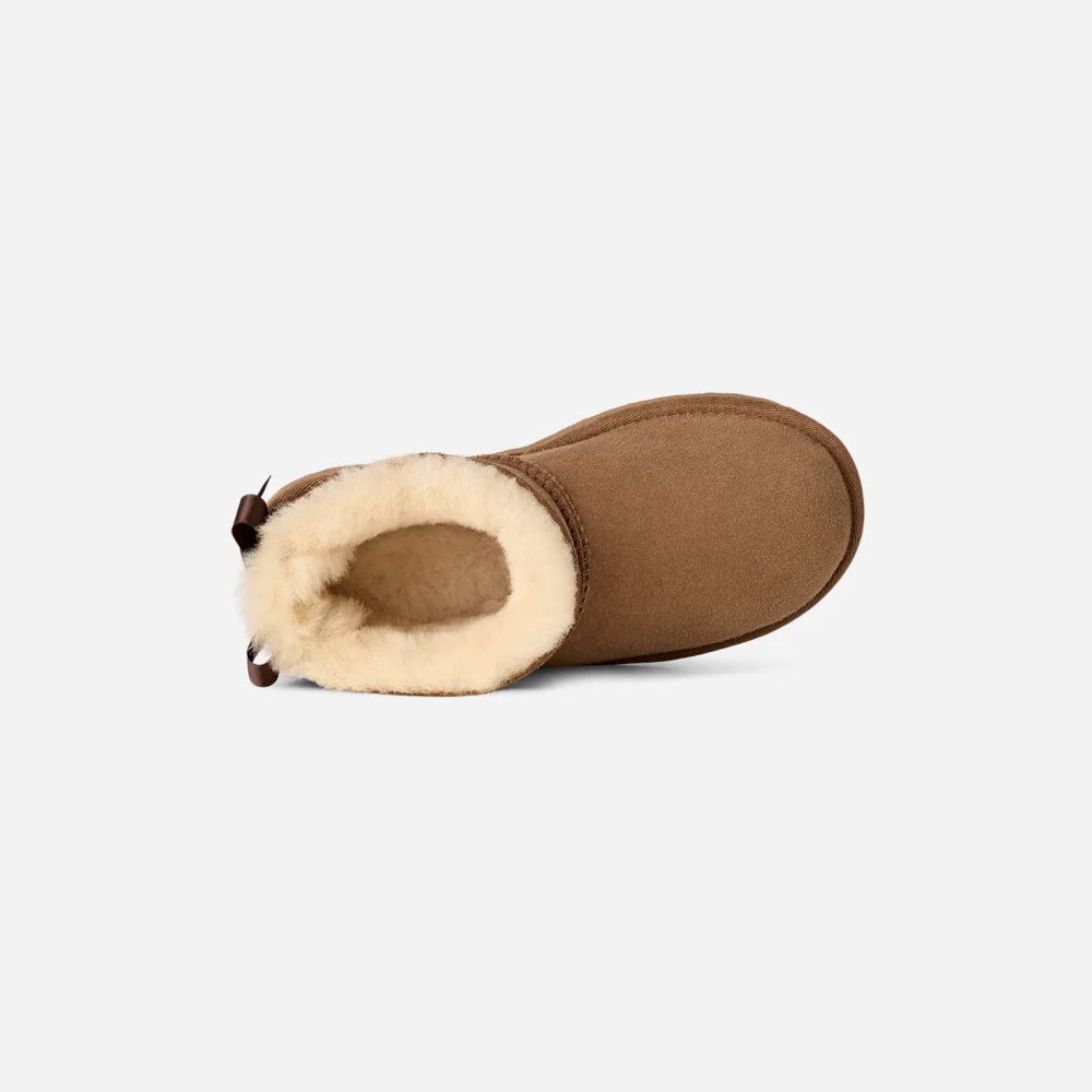Botte Ultra Mini Bailey Bow Chestnut vue 6