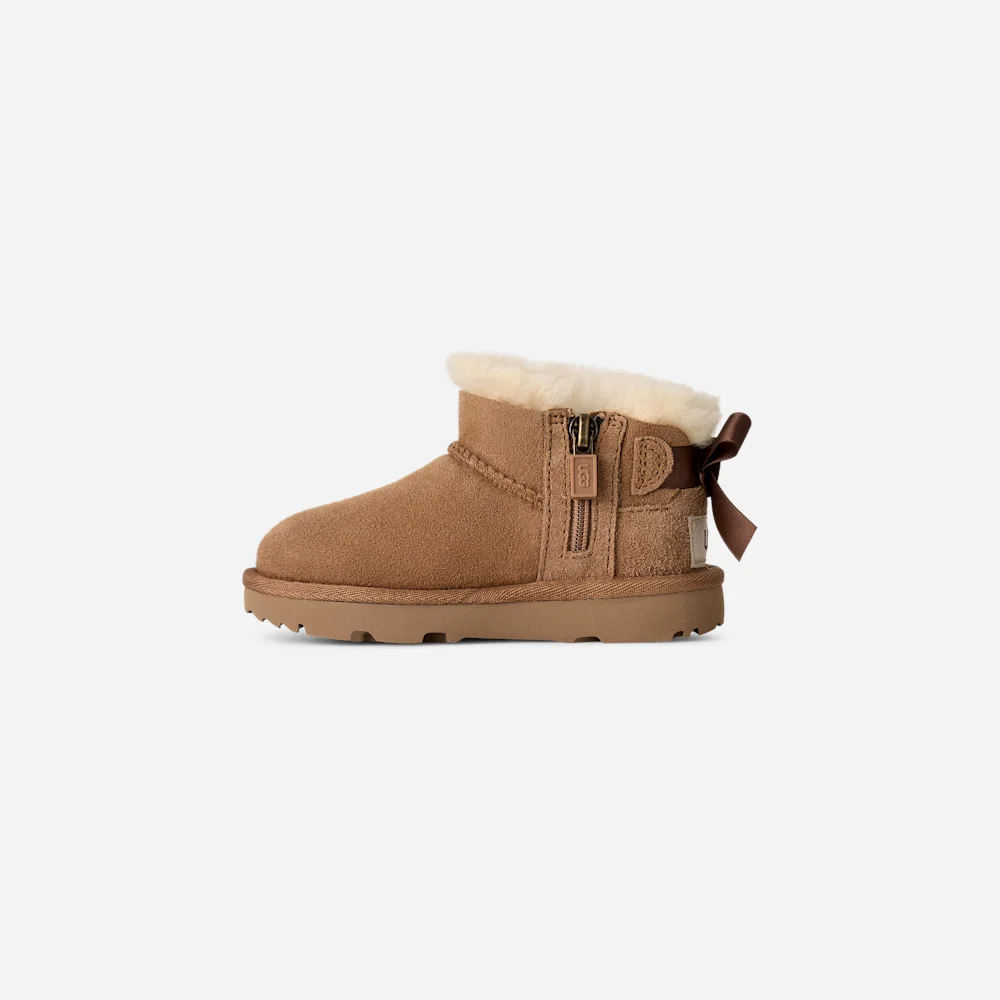 Botte Ultra Mini Bailey Bow Chestnut vue 4
