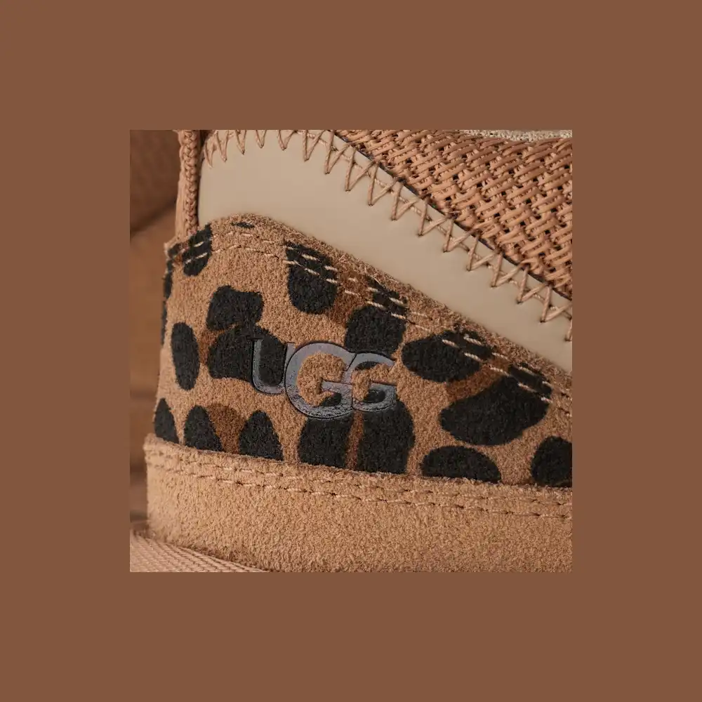 Enfants Lowmel Spotted Trainer Tan vue 5